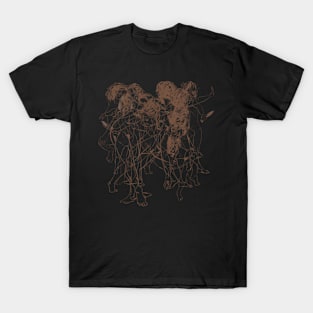 Group women sketches T-Shirt